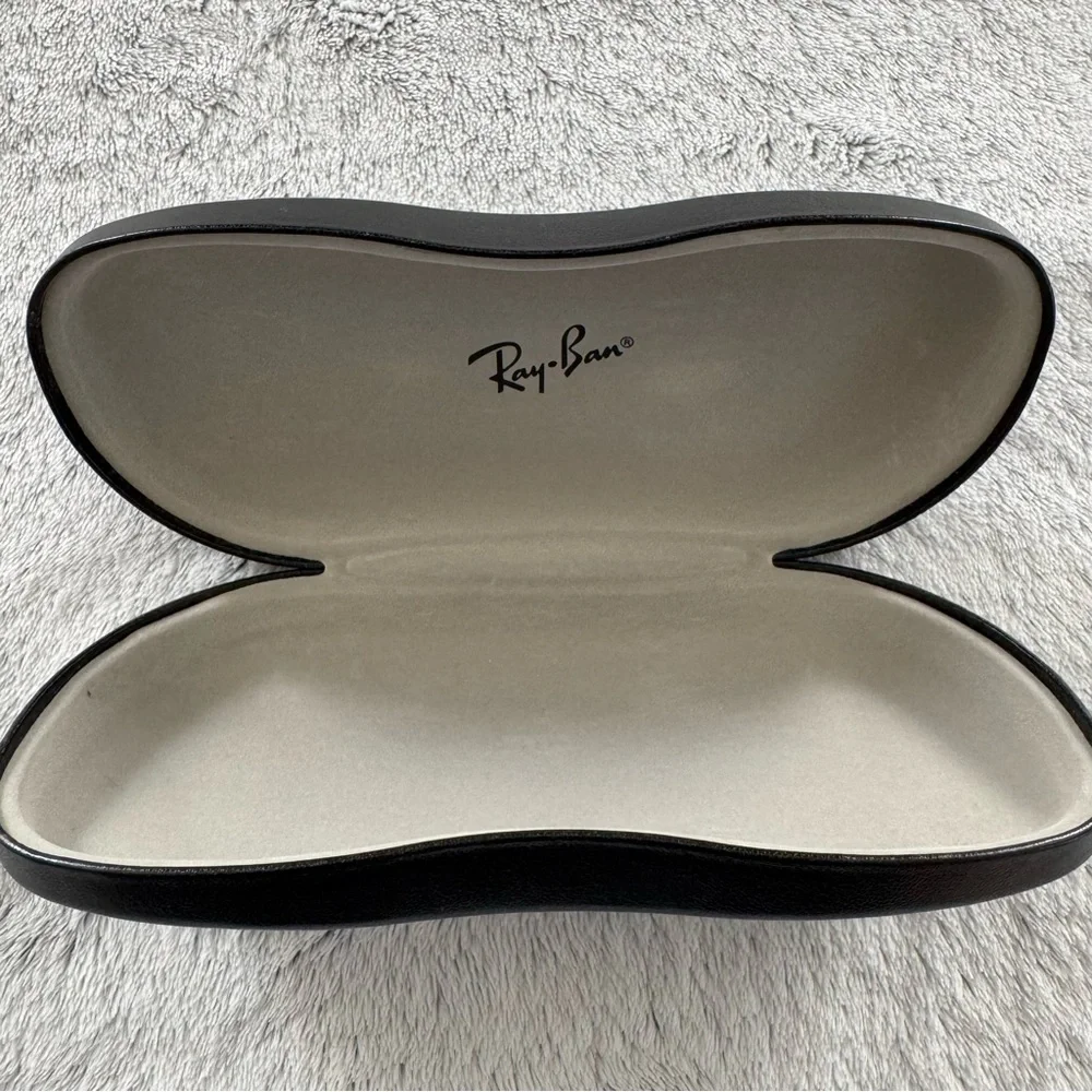 Ray-ban Designer Glasses‎ / Sunglasses Hard Case Clamshell Black Pre-owned